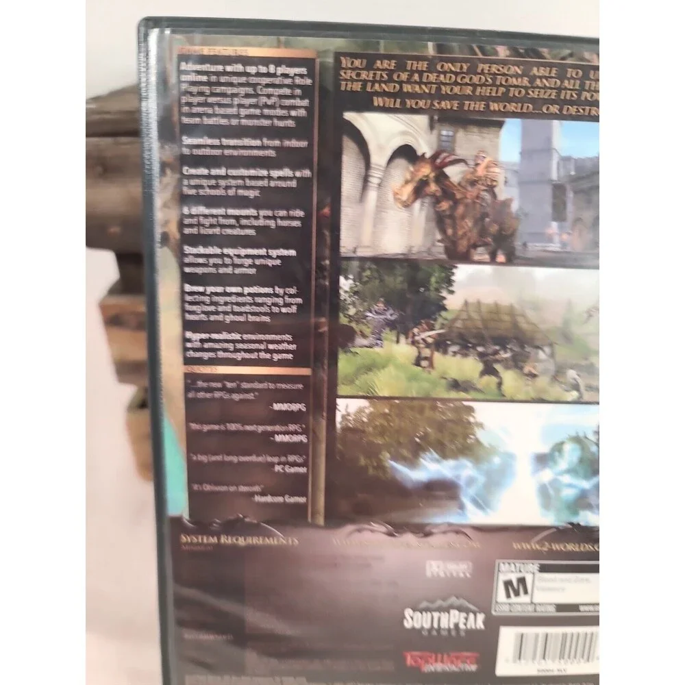 PC Game Two Worlds - PC - DVD-ROM - VERY GOOD No Manual